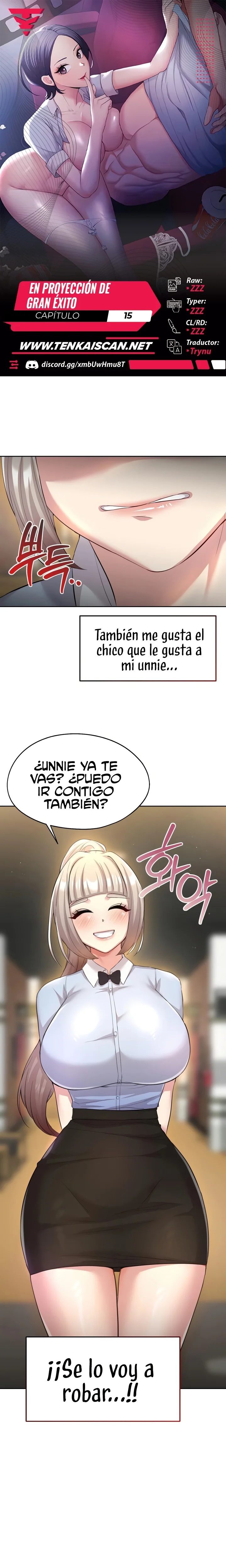 En proyección de gran éxito Capítulo 15 - Page 1