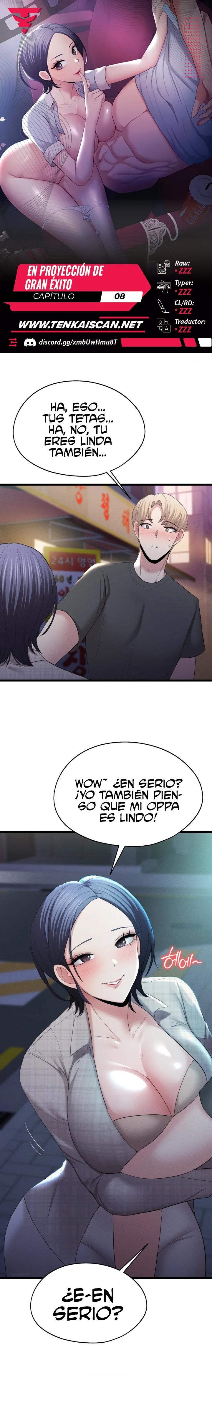 En proyección de gran éxito Capítulo 8 - Page 1