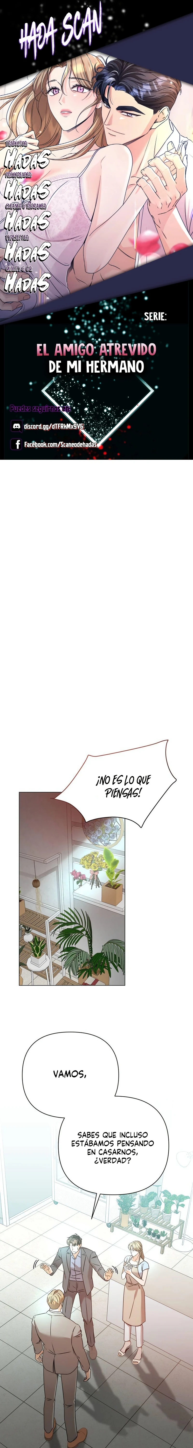 El amigo atrevido de mi hermano Capítulo 7 - Page 1