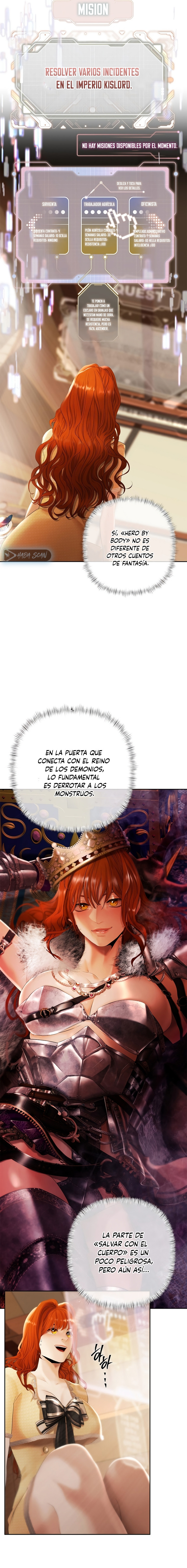 Una heroína se defiende con su cuerpo Capítulo 12 - Page 16