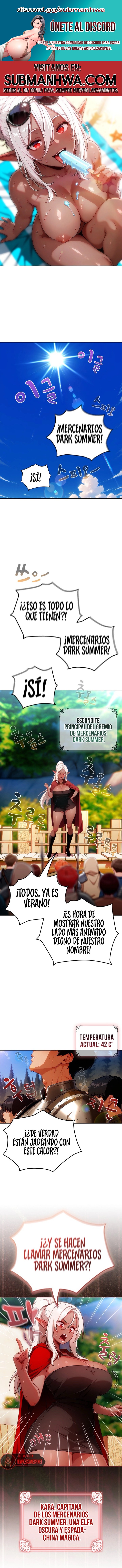 ¡Ella Finge Ser Una Elfa Oscura! Capítulo 1 - Page 1
