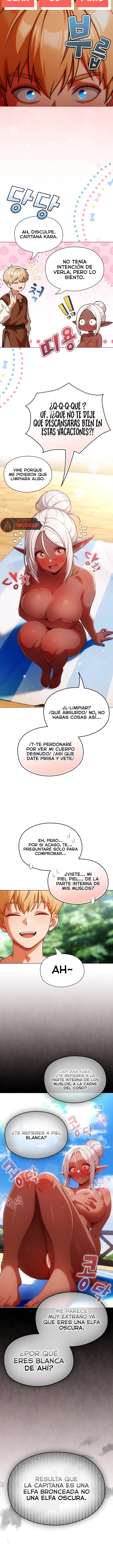 ¡Ella Finge Ser Una Elfa Oscura! Capítulo 1 - Page 8