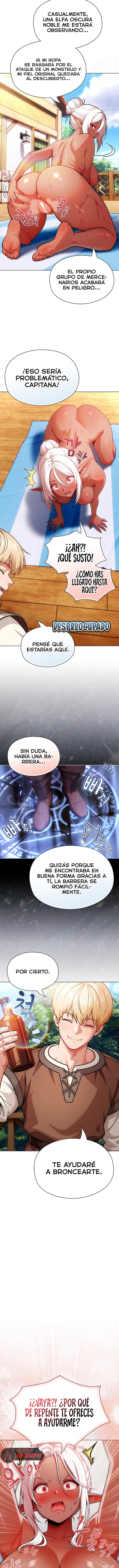 ¡Ella Finge Ser Una Elfa Oscura! Capítulo 3 - Page 7