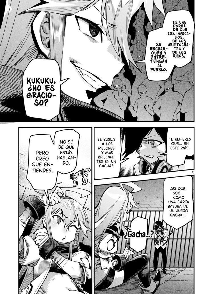 REENCARNADO EN UN COLISEO ~Utilizando la habilidad más débil para derrotar a las mujeres más fuertes y crear un harem de esclavas~ Capítulo 1 - Page 25