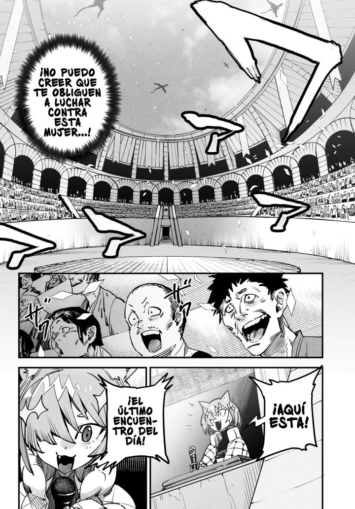 REENCARNADO EN UN COLISEO ~Utilizando la habilidad más débil para derrotar a las mujeres más fuertes y crear un harem de esclavas~ Capítulo 1 - Page 44