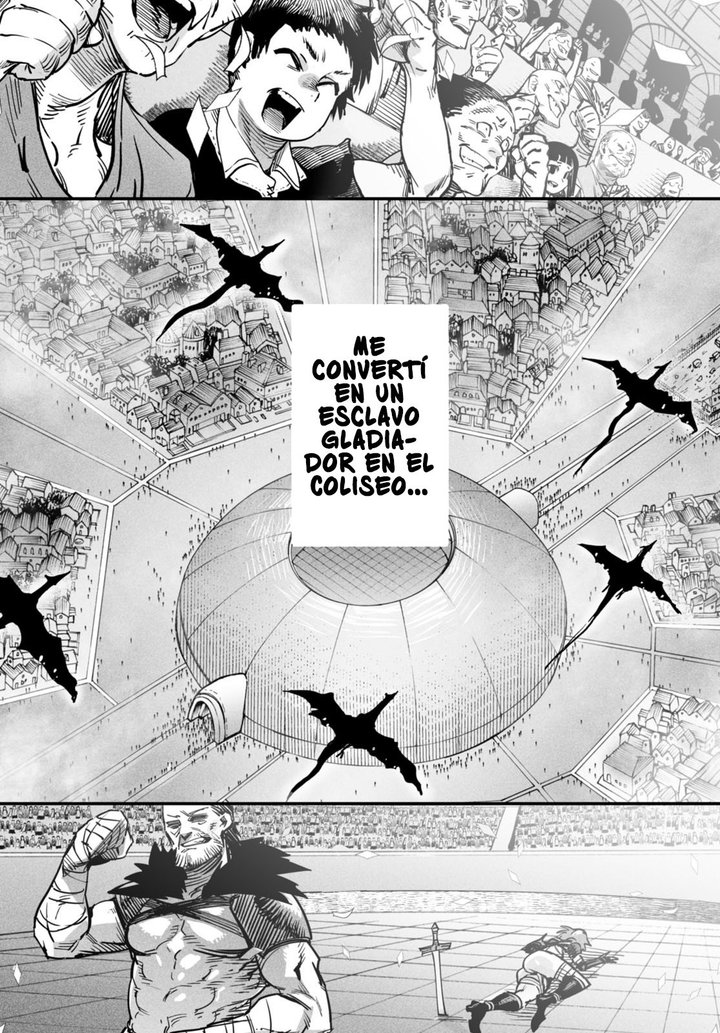 REENCARNADO EN UN COLISEO ~Utilizando la habilidad más débil para derrotar a las mujeres más fuertes y crear un harem de esclavas~ Capítulo 1 - Page 5
