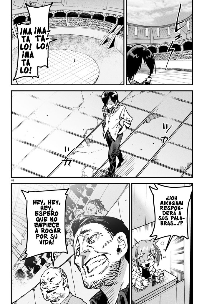 REENCARNADO EN UN COLISEO ~Utilizando la habilidad más débil para derrotar a las mujeres más fuertes y crear un harem de esclavas~ Capítulo 1 - Page 52