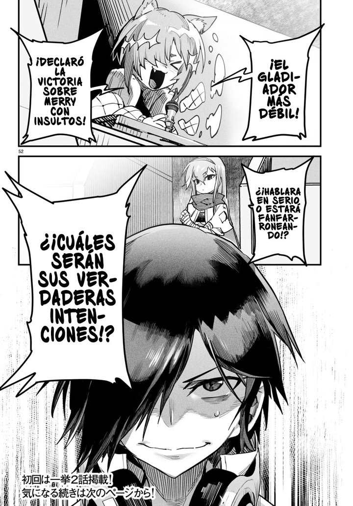 REENCARNADO EN UN COLISEO ~Utilizando la habilidad más débil para derrotar a las mujeres más fuertes y crear un harem de esclavas~ Capítulo 1 - Page 56