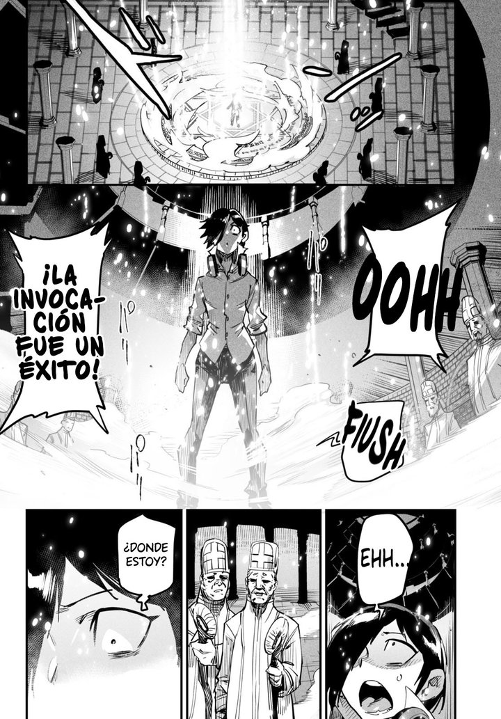 REENCARNADO EN UN COLISEO ~Utilizando la habilidad más débil para derrotar a las mujeres más fuertes y crear un harem de esclavas~ Capítulo 1 - Page 8