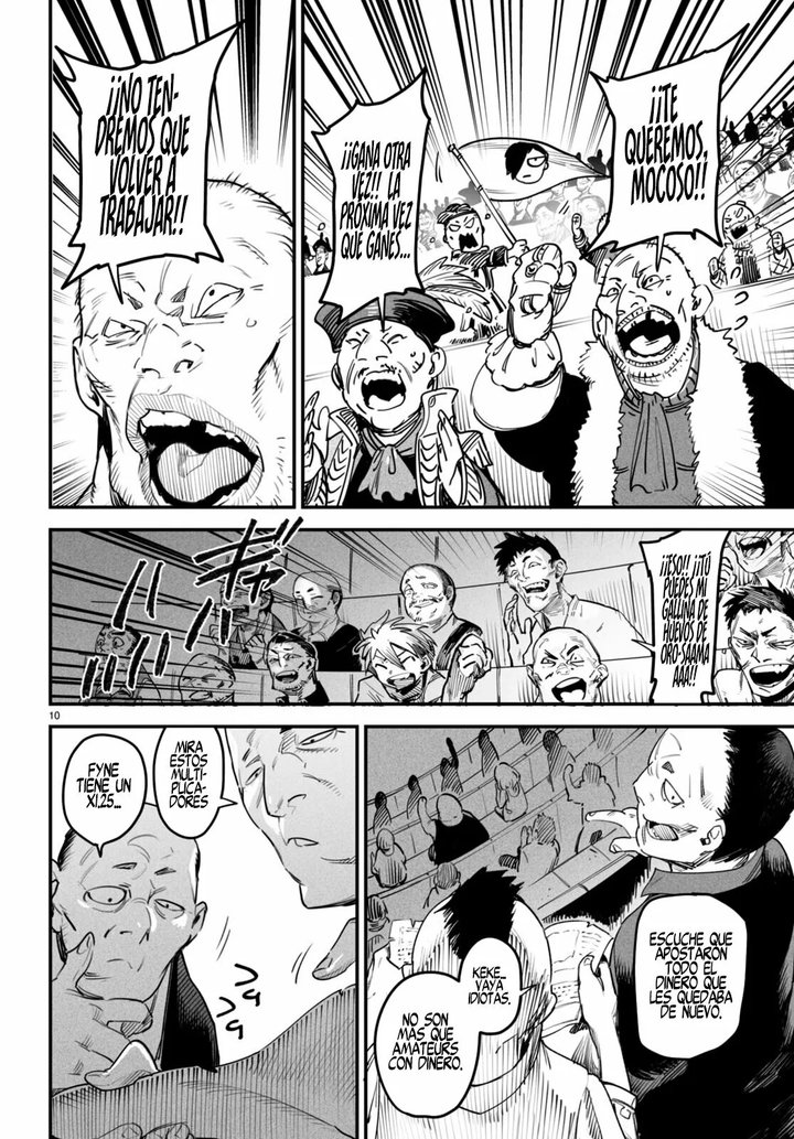 REENCARNADO EN UN COLISEO ~Utilizando la habilidad más débil para derrotar a las mujeres más fuertes y crear un harem de esclavas~ Capítulo 10 - Page 13