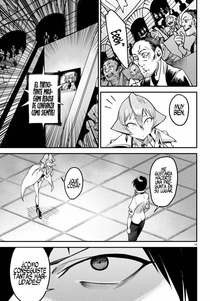 REENCARNADO EN UN COLISEO ~Utilizando la habilidad más débil para derrotar a las mujeres más fuertes y crear un harem de esclavas~ Capítulo 10 - Page 16