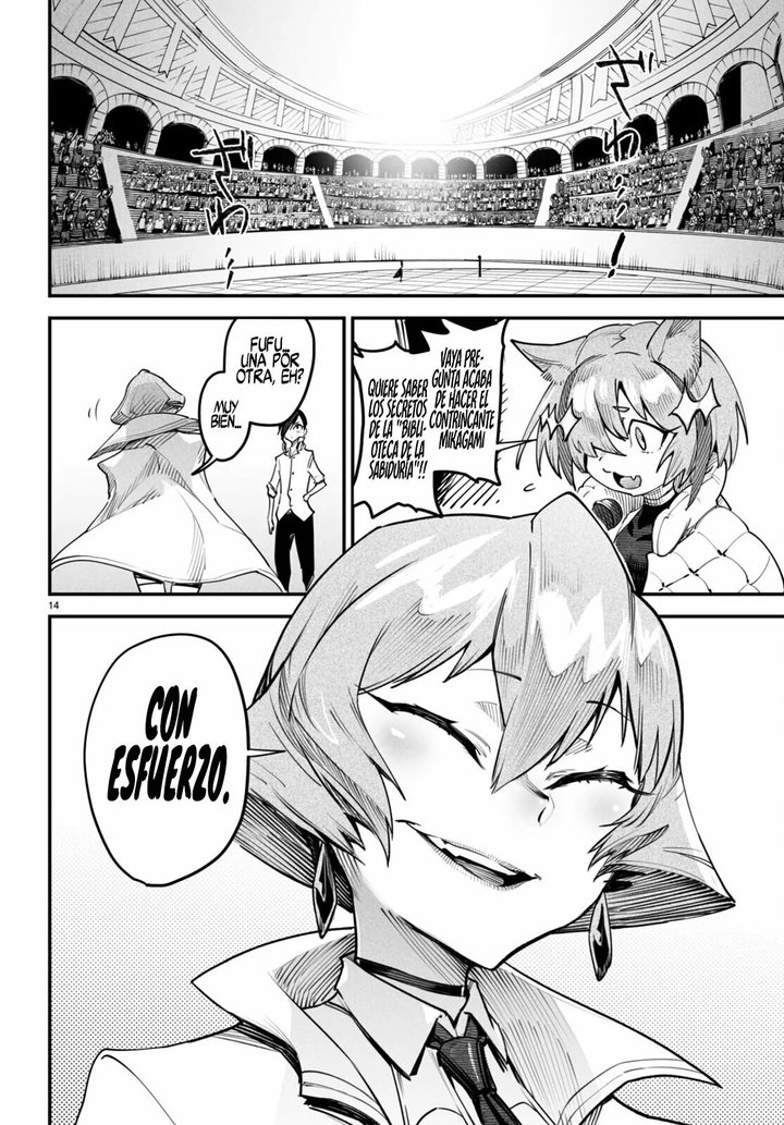 REENCARNADO EN UN COLISEO ~Utilizando la habilidad más débil para derrotar a las mujeres más fuertes y crear un harem de esclavas~ Capítulo 10 - Page 17