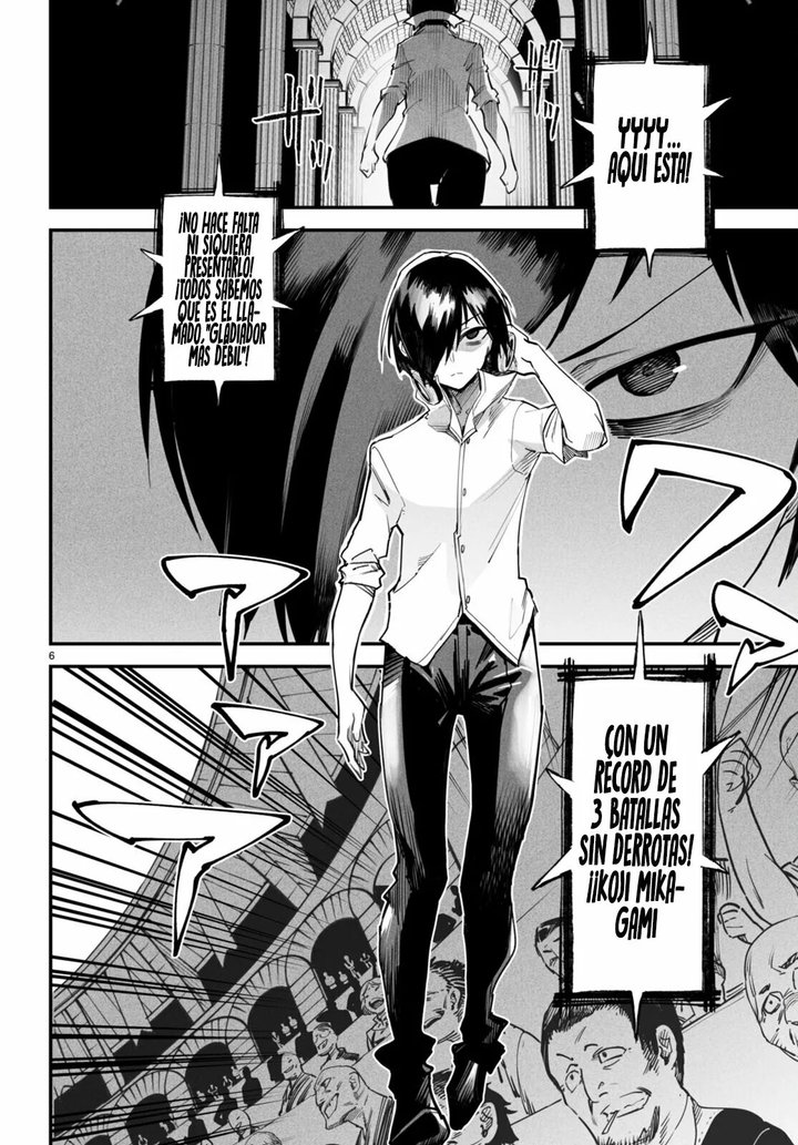 REENCARNADO EN UN COLISEO ~Utilizando la habilidad más débil para derrotar a las mujeres más fuertes y crear un harem de esclavas~ Capítulo 10 - Page 9
