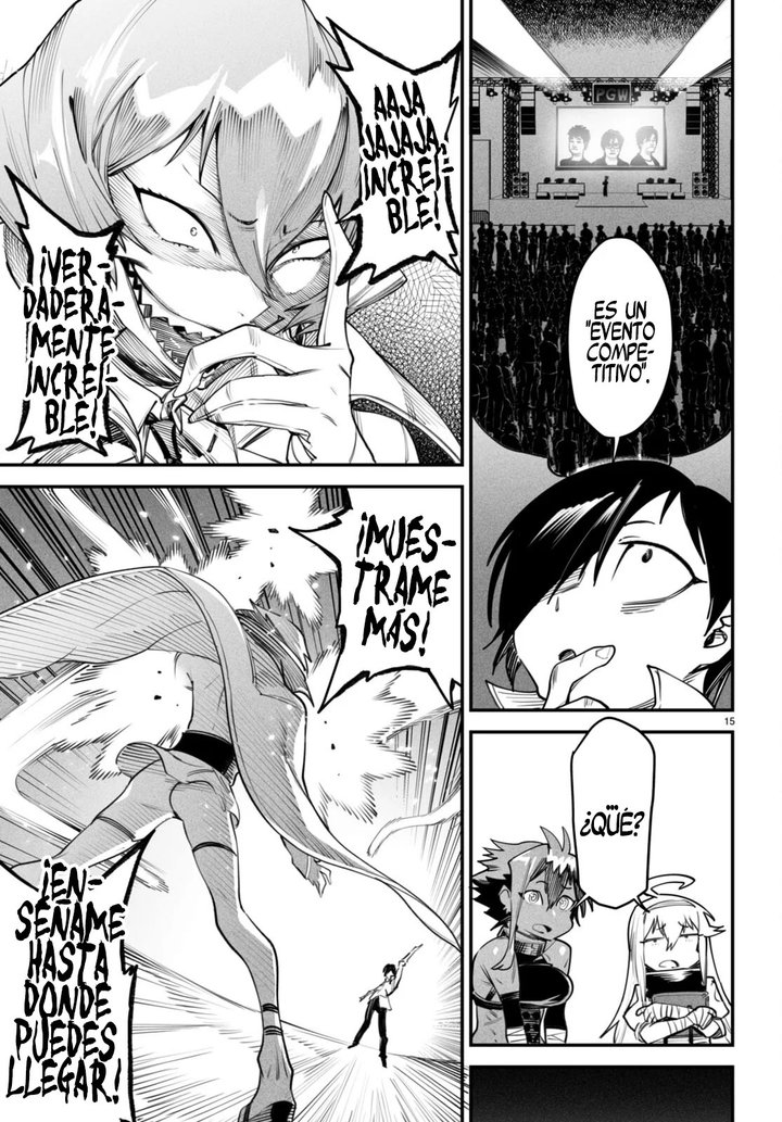 REENCARNADO EN UN COLISEO ~Utilizando la habilidad más débil para derrotar a las mujeres más fuertes y crear un harem de esclavas~ Capítulo 11 - Page 17