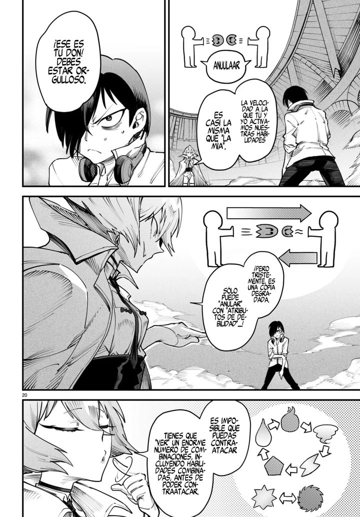 REENCARNADO EN UN COLISEO ~Utilizando la habilidad más débil para derrotar a las mujeres más fuertes y crear un harem de esclavas~ Capítulo 11 - Page 22