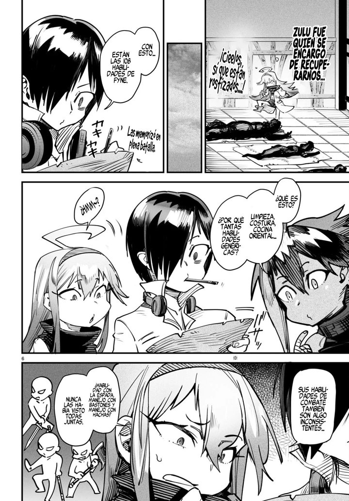 REENCARNADO EN UN COLISEO ~Utilizando la habilidad más débil para derrotar a las mujeres más fuertes y crear un harem de esclavas~ Capítulo 11 - Page 8
