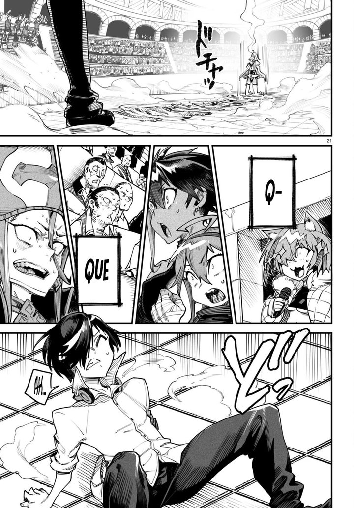REENCARNADO EN UN COLISEO ~Utilizando la habilidad más débil para derrotar a las mujeres más fuertes y crear un harem de esclavas~ Capítulo 12 - Page 23