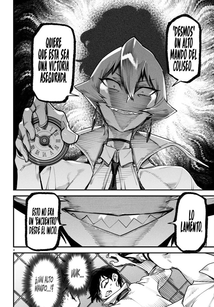 REENCARNADO EN UN COLISEO ~Utilizando la habilidad más débil para derrotar a las mujeres más fuertes y crear un harem de esclavas~ Capítulo 12 - Page 6