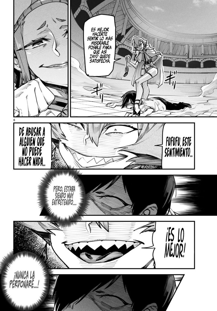 REENCARNADO EN UN COLISEO ~Utilizando la habilidad más débil para derrotar a las mujeres más fuertes y crear un harem de esclavas~ Capítulo 12 - Page 8