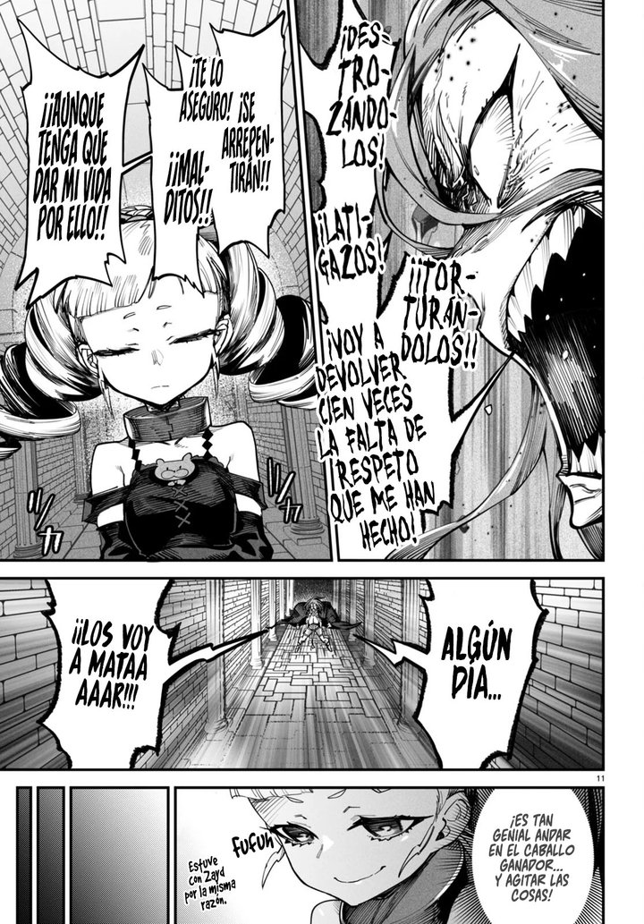 REENCARNADO EN UN COLISEO ~Utilizando la habilidad más débil para derrotar a las mujeres más fuertes y crear un harem de esclavas~ Capítulo 13 - Page 12