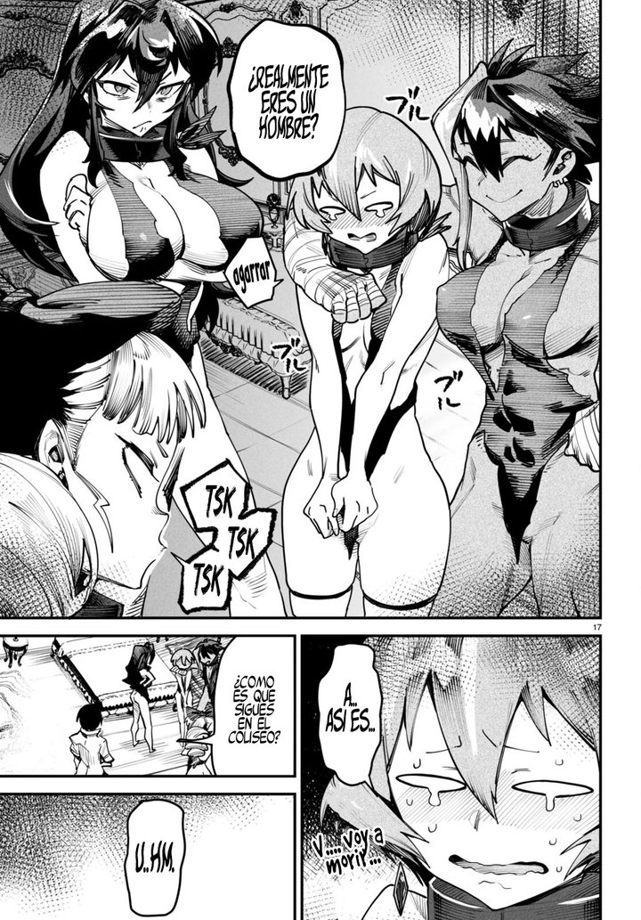 REENCARNADO EN UN COLISEO ~Utilizando la habilidad más débil para derrotar a las mujeres más fuertes y crear un harem de esclavas~ Capítulo 13 - Page 18