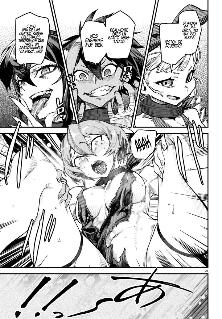 REENCARNADO EN UN COLISEO ~Utilizando la habilidad más débil para derrotar a las mujeres más fuertes y crear un harem de esclavas~ Capítulo 13 - Page 30