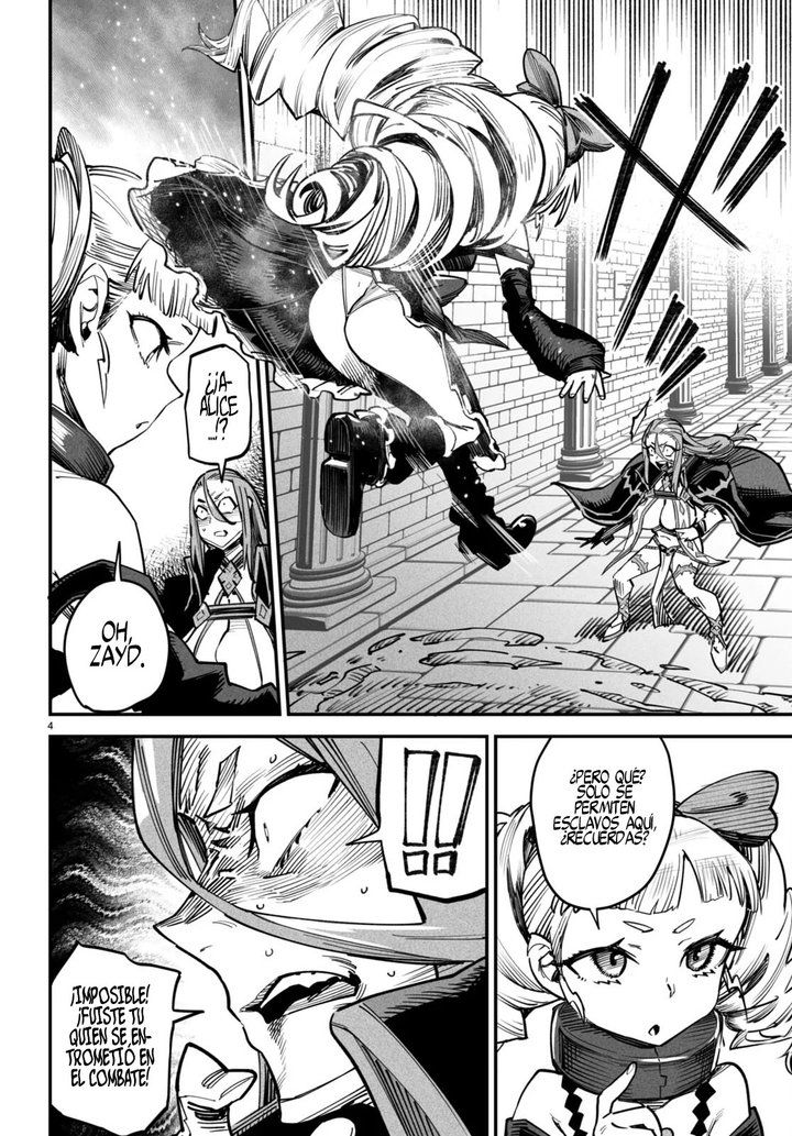 REENCARNADO EN UN COLISEO ~Utilizando la habilidad más débil para derrotar a las mujeres más fuertes y crear un harem de esclavas~ Capítulo 13 - Page 5