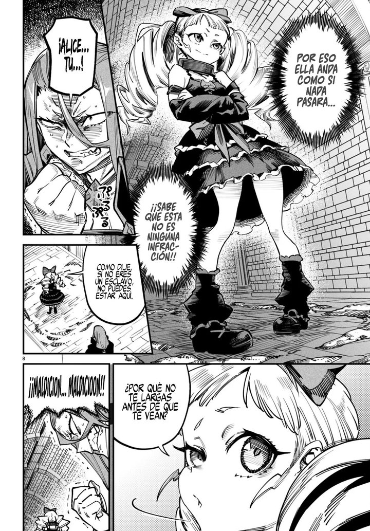 REENCARNADO EN UN COLISEO ~Utilizando la habilidad más débil para derrotar a las mujeres más fuertes y crear un harem de esclavas~ Capítulo 13 - Page 9