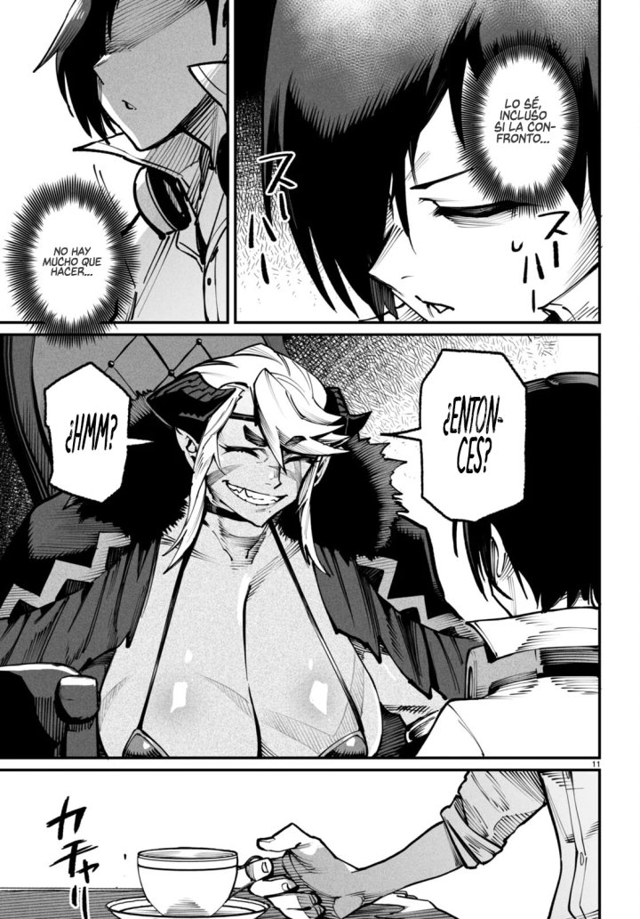 REENCARNADO EN UN COLISEO ~Utilizando la habilidad más débil para derrotar a las mujeres más fuertes y crear un harem de esclavas~ Capítulo 14 - Page 11