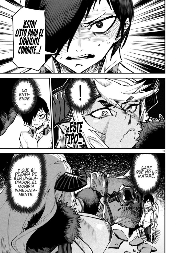 REENCARNADO EN UN COLISEO ~Utilizando la habilidad más débil para derrotar a las mujeres más fuertes y crear un harem de esclavas~ Capítulo 14 - Page 18