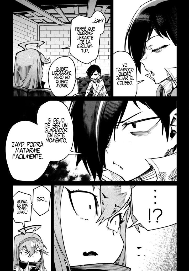 REENCARNADO EN UN COLISEO ~Utilizando la habilidad más débil para derrotar a las mujeres más fuertes y crear un harem de esclavas~ Capítulo 14 - Page 20