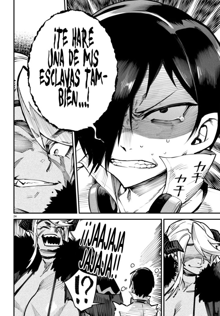 REENCARNADO EN UN COLISEO ~Utilizando la habilidad más débil para derrotar a las mujeres más fuertes y crear un harem de esclavas~ Capítulo 14 - Page 23