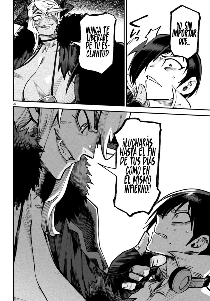 REENCARNADO EN UN COLISEO ~Utilizando la habilidad más débil para derrotar a las mujeres más fuertes y crear un harem de esclavas~ Capítulo 14 - Page 25