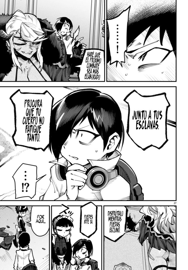 REENCARNADO EN UN COLISEO ~Utilizando la habilidad más débil para derrotar a las mujeres más fuertes y crear un harem de esclavas~ Capítulo 14 - Page 26