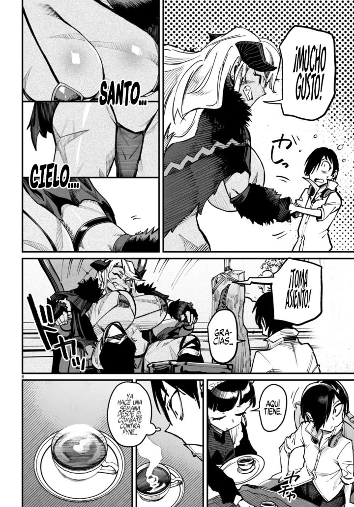 REENCARNADO EN UN COLISEO ~Utilizando la habilidad más débil para derrotar a las mujeres más fuertes y crear un harem de esclavas~ Capítulo 14 - Page 6