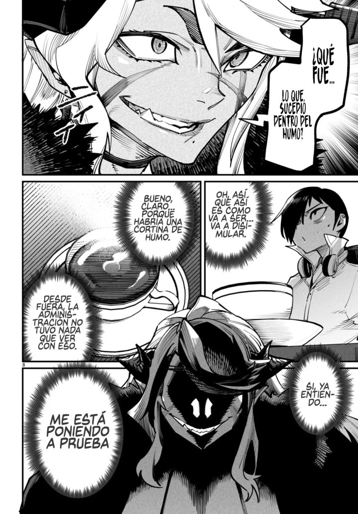 REENCARNADO EN UN COLISEO ~Utilizando la habilidad más débil para derrotar a las mujeres más fuertes y crear un harem de esclavas~ Capítulo 14 - Page 8