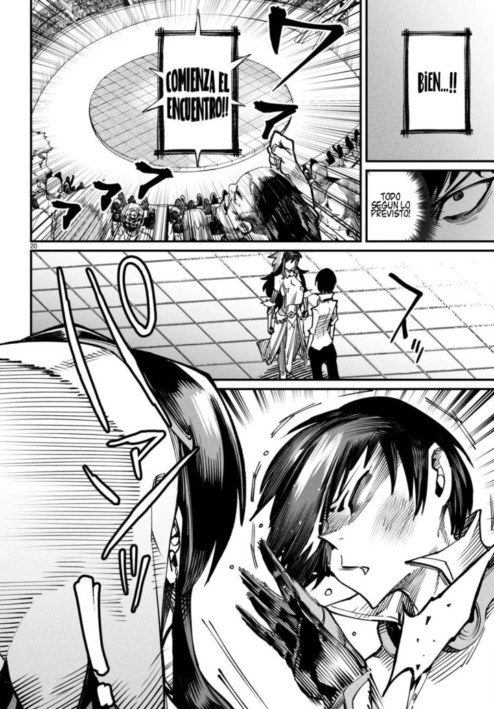 REENCARNADO EN UN COLISEO ~Utilizando la habilidad más débil para derrotar a las mujeres más fuertes y crear un harem de esclavas~ Capítulo 15 - Page 19