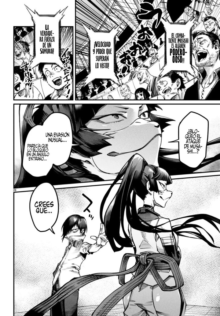 REENCARNADO EN UN COLISEO ~Utilizando la habilidad más débil para derrotar a las mujeres más fuertes y crear un harem de esclavas~ Capítulo 15 - Page 27