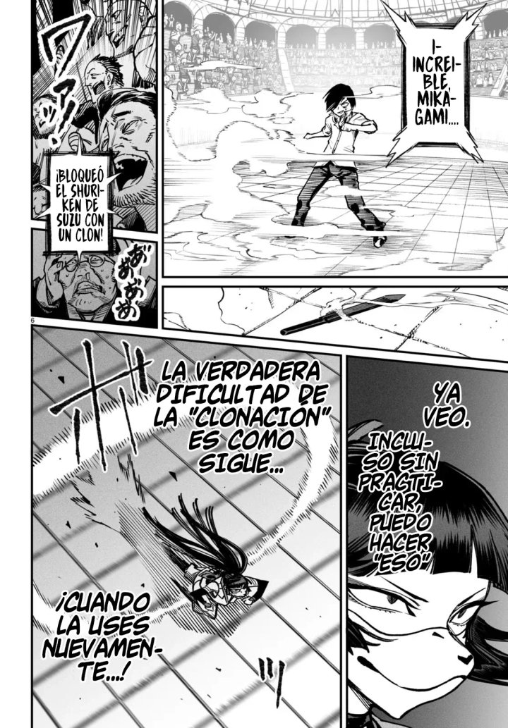 REENCARNADO EN UN COLISEO ~Utilizando la habilidad más débil para derrotar a las mujeres más fuertes y crear un harem de esclavas~ Capítulo 16 - Page 8