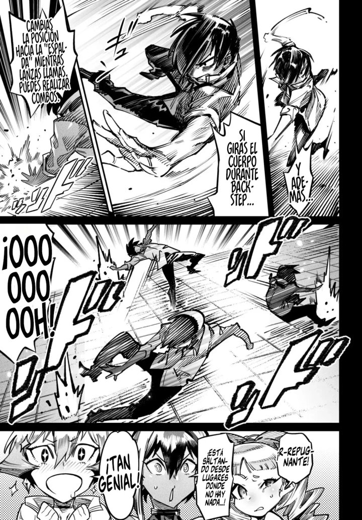 REENCARNADO EN UN COLISEO ~Utilizando la habilidad más débil para derrotar a las mujeres más fuertes y crear un harem de esclavas~ Capítulo 17 - Page 13