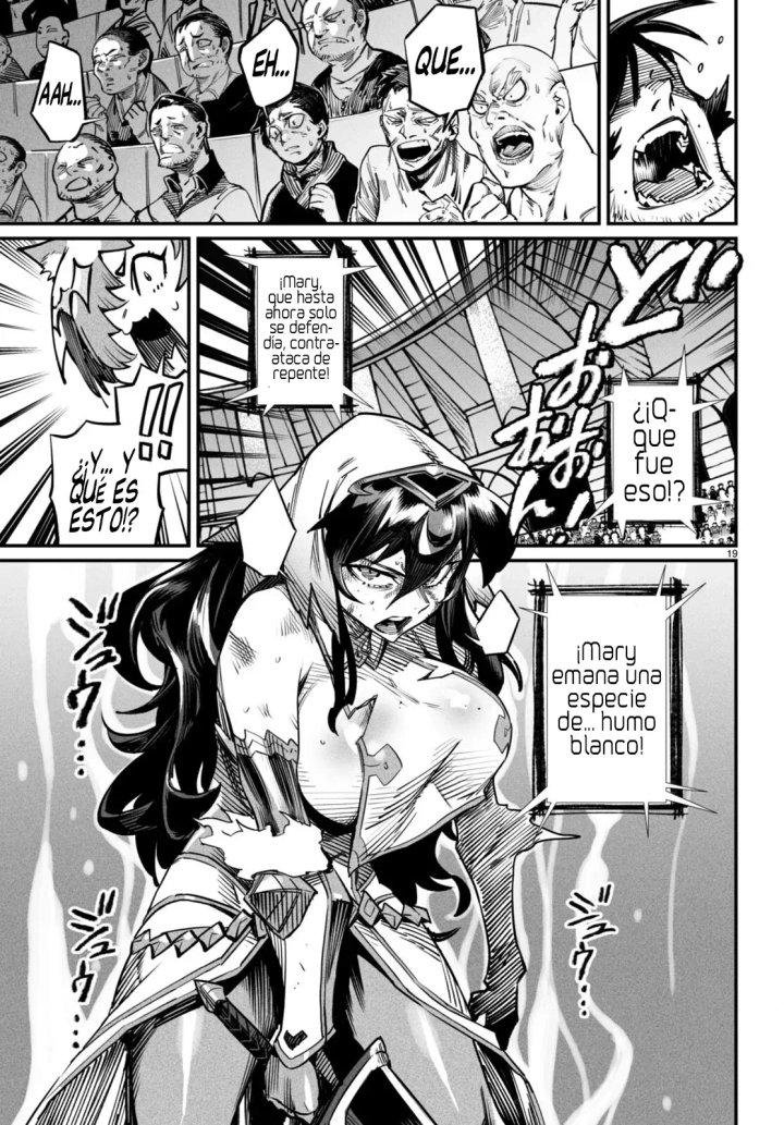 REENCARNADO EN UN COLISEO ~Utilizando la habilidad más débil para derrotar a las mujeres más fuertes y crear un harem de esclavas~ Capítulo 17 - Page 23