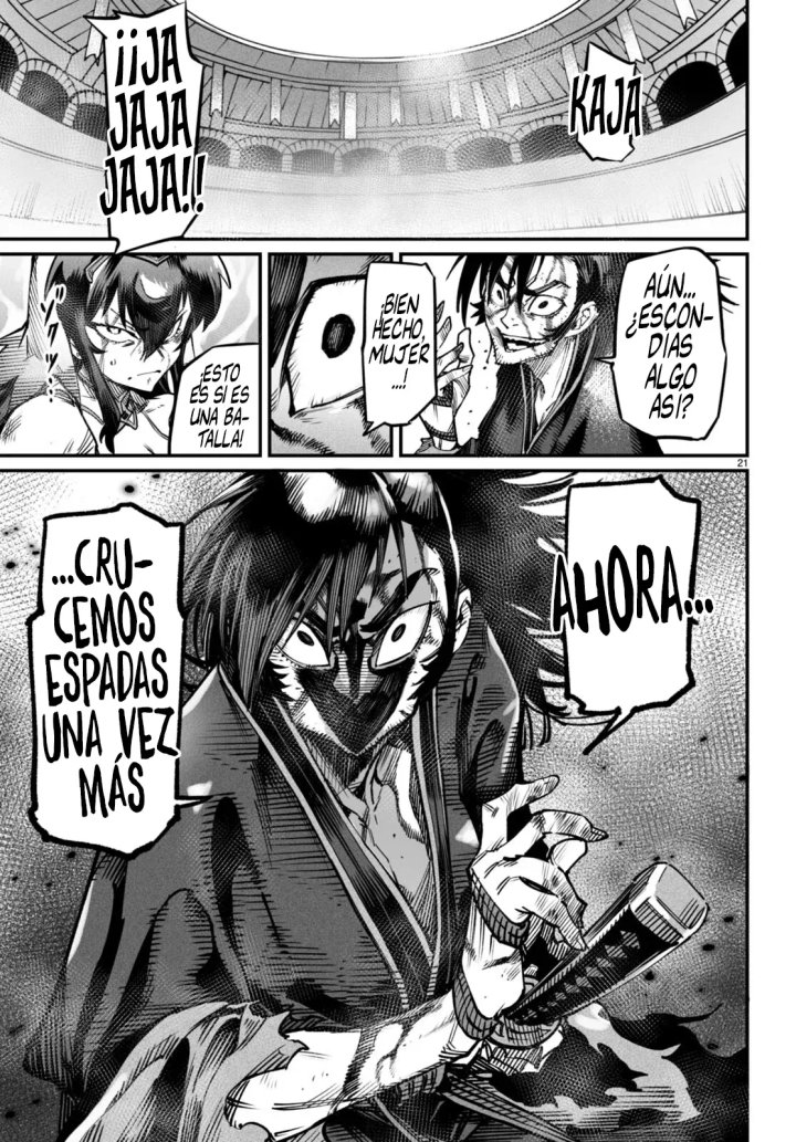 REENCARNADO EN UN COLISEO ~Utilizando la habilidad más débil para derrotar a las mujeres más fuertes y crear un harem de esclavas~ Capítulo 17 - Page 25