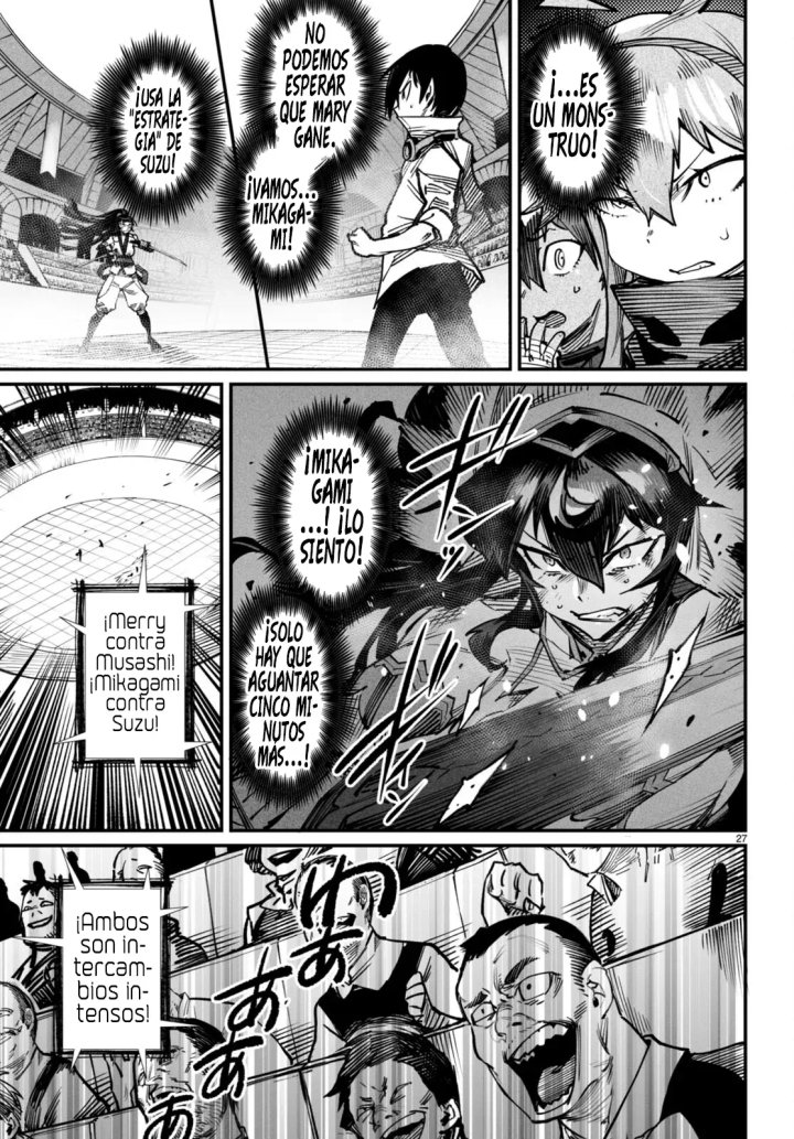 REENCARNADO EN UN COLISEO ~Utilizando la habilidad más débil para derrotar a las mujeres más fuertes y crear un harem de esclavas~ Capítulo 17 - Page 32