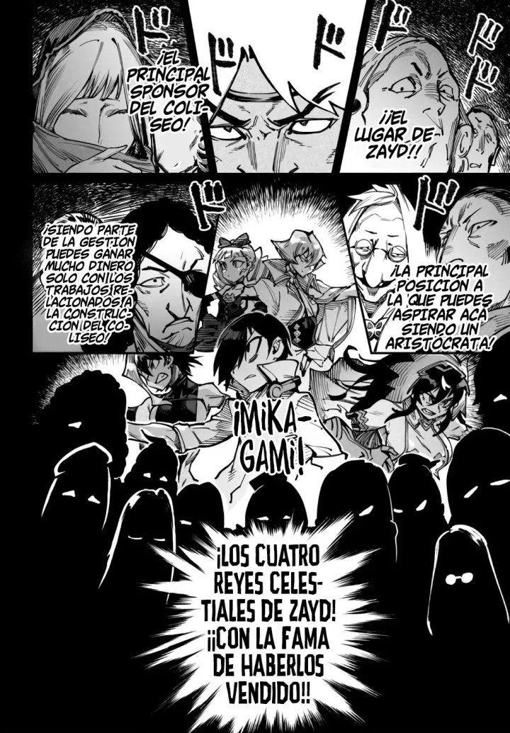 REENCARNADO EN UN COLISEO ~Utilizando la habilidad más débil para derrotar a las mujeres más fuertes y crear un harem de esclavas~ Capítulo 18 - Page 12