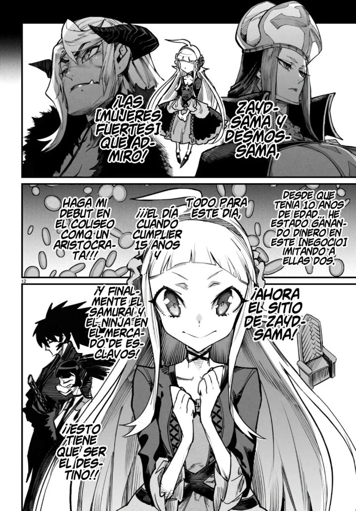 REENCARNADO EN UN COLISEO ~Utilizando la habilidad más débil para derrotar a las mujeres más fuertes y crear un harem de esclavas~ Capítulo 18 - Page 14