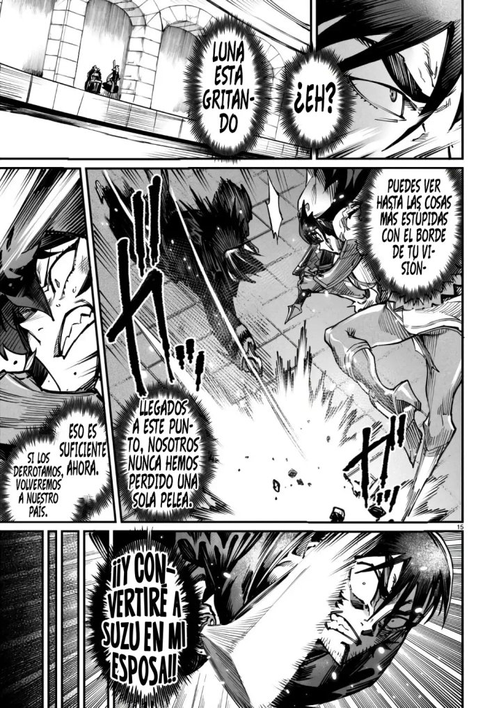 REENCARNADO EN UN COLISEO ~Utilizando la habilidad más débil para derrotar a las mujeres más fuertes y crear un harem de esclavas~ Capítulo 18 - Page 17