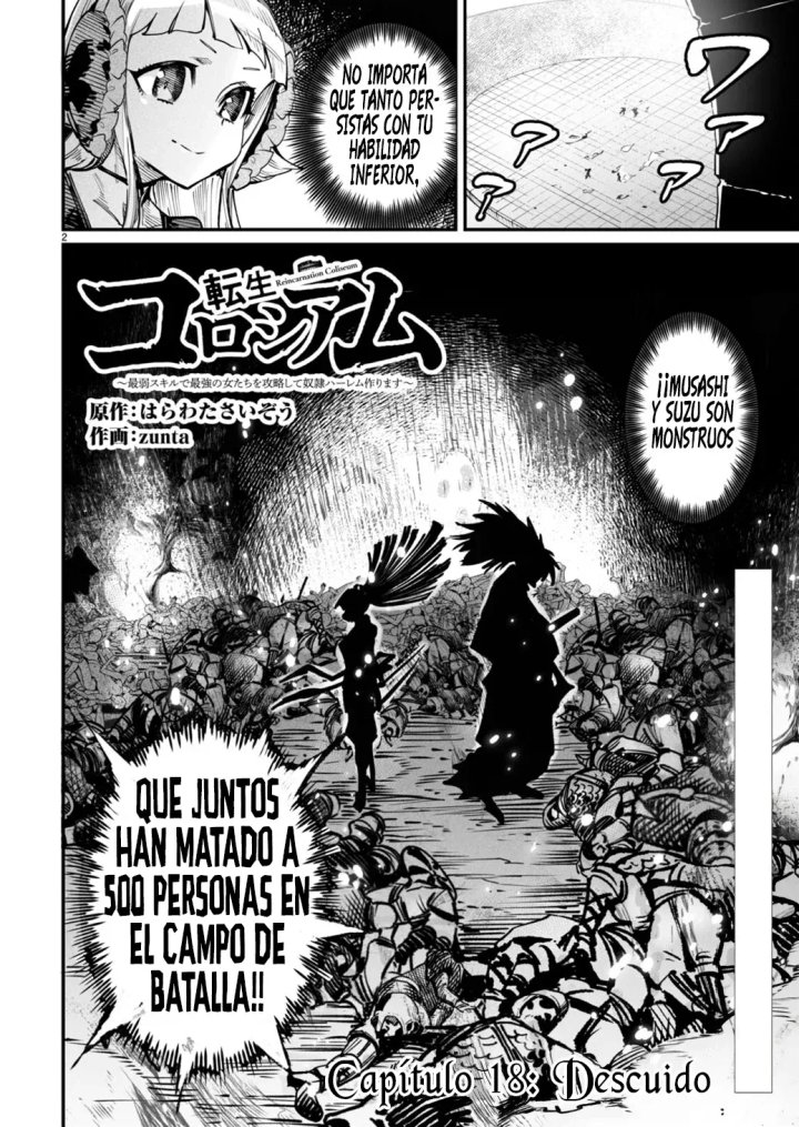 REENCARNADO EN UN COLISEO ~Utilizando la habilidad más débil para derrotar a las mujeres más fuertes y crear un harem de esclavas~ Capítulo 18 - Page 4