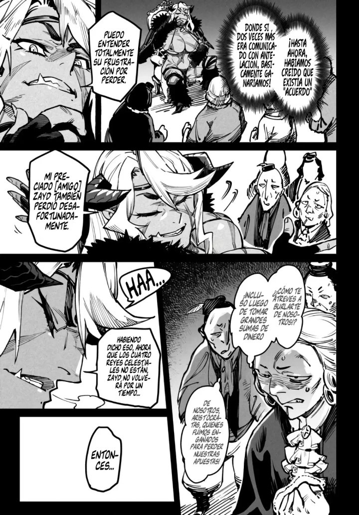 REENCARNADO EN UN COLISEO ~Utilizando la habilidad más débil para derrotar a las mujeres más fuertes y crear un harem de esclavas~ Capítulo 18 - Page 9