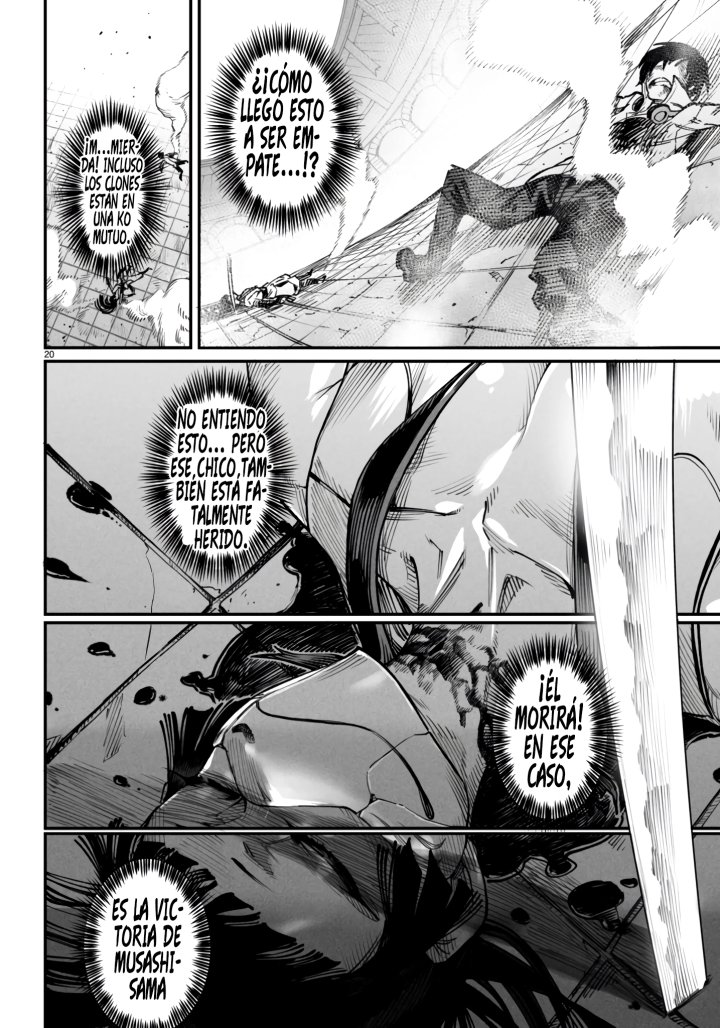 REENCARNADO EN UN COLISEO ~Utilizando la habilidad más débil para derrotar a las mujeres más fuertes y crear un harem de esclavas~ Capítulo 19 - Page 20