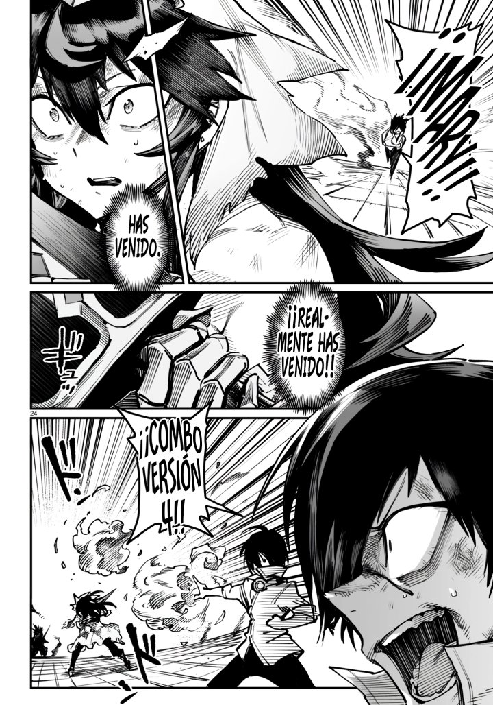 REENCARNADO EN UN COLISEO ~Utilizando la habilidad más débil para derrotar a las mujeres más fuertes y crear un harem de esclavas~ Capítulo 19 - Page 24